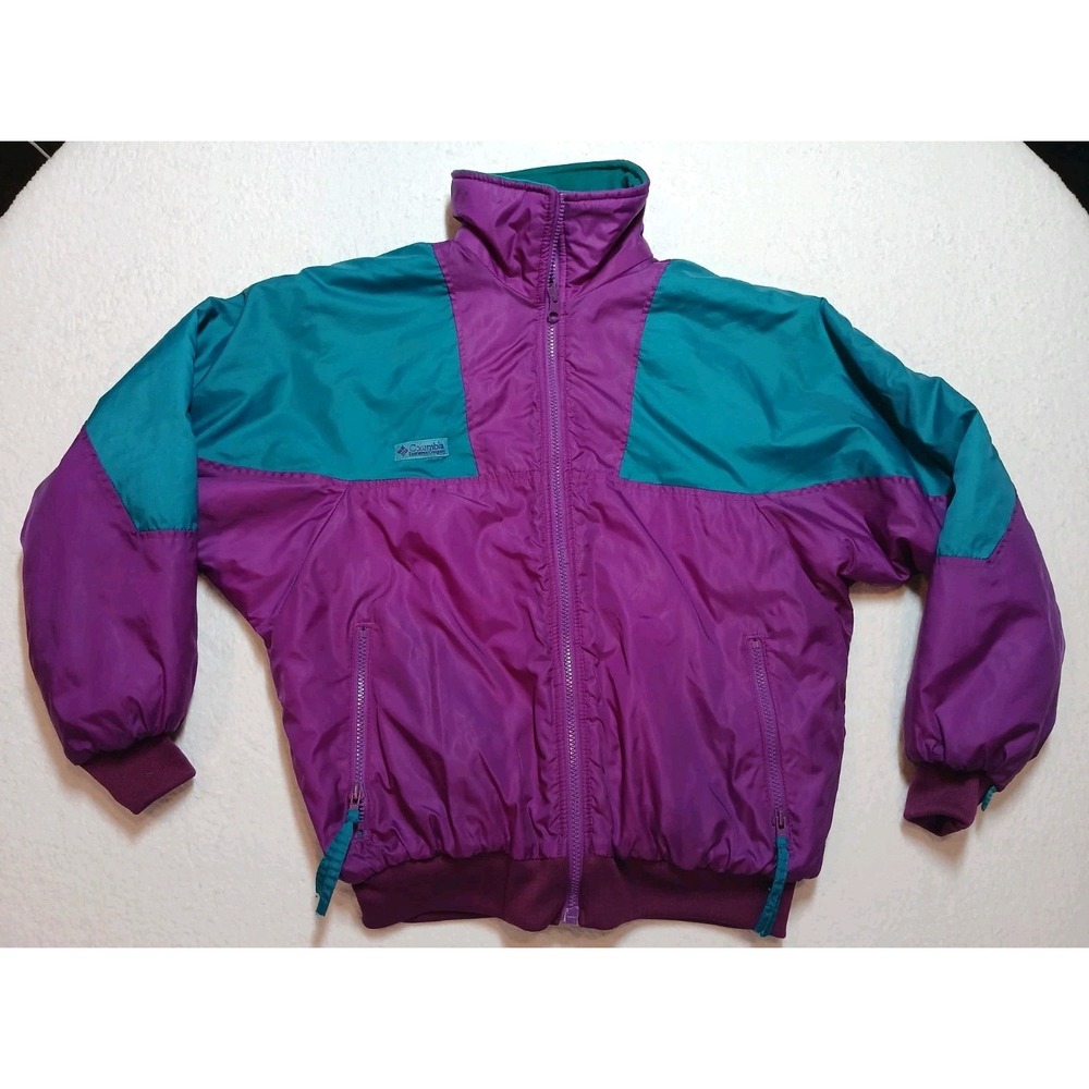 Vintage Columbia Sportswear company ski type Jacket Women's Medium, 100% nylon